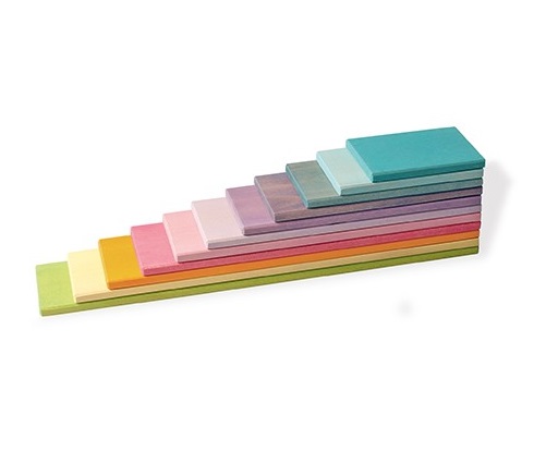 Tableros tonos pastel para el arco iris 12 puentes Grimm's